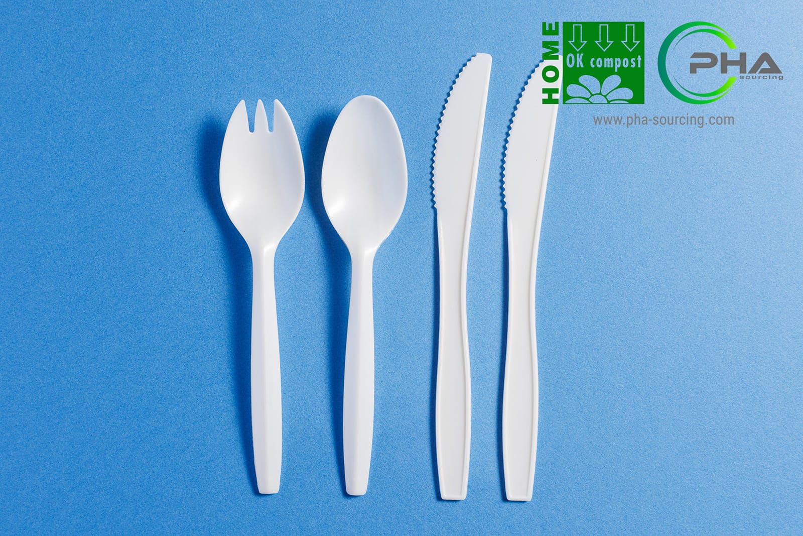Order PHA Food Ware and Cutlery – Fork, Knife and Spoon with PHA Sourcing